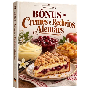 Mockup do bônus Cremes e Recheios Alemães